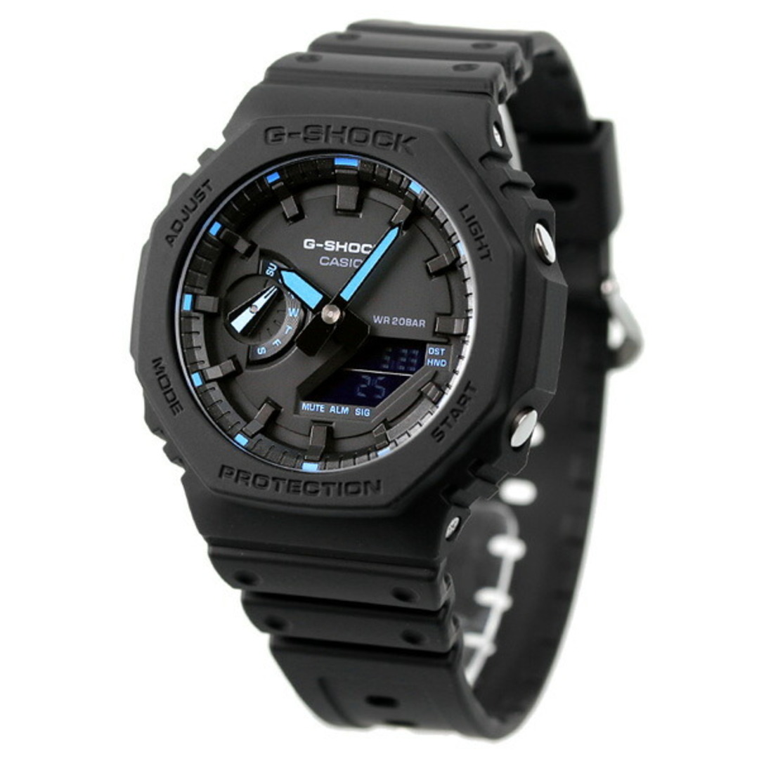 CASIO(カシオ)の【新品】カシオ CASIO G-SHOCK 腕時計 メンズ GA-2100-1A2DR Gショック 2100シリーズ クオーツ ブラック アナデジ表示 メンズの時計(腕時計(アナログ))の商品写真