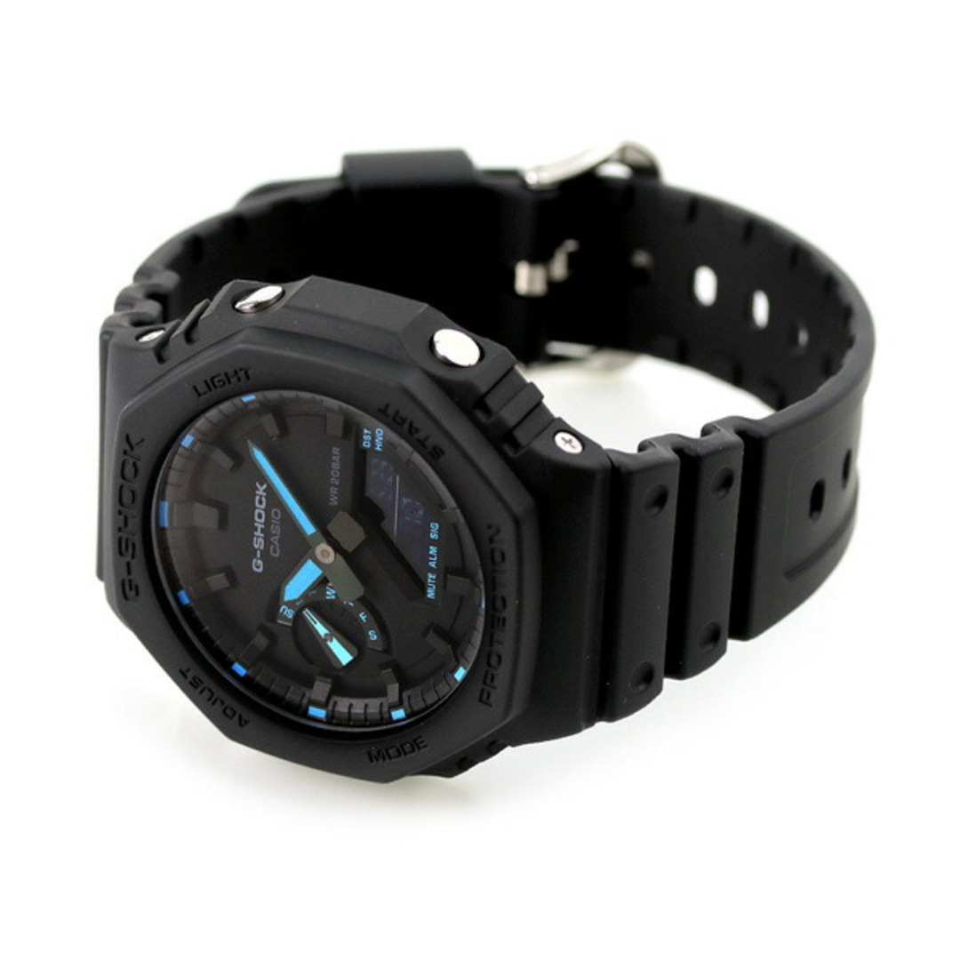 CASIO(カシオ)の【新品】カシオ CASIO G-SHOCK 腕時計 メンズ GA-2100-1A2DR Gショック 2100シリーズ クオーツ ブラック アナデジ表示 メンズの時計(腕時計(アナログ))の商品写真