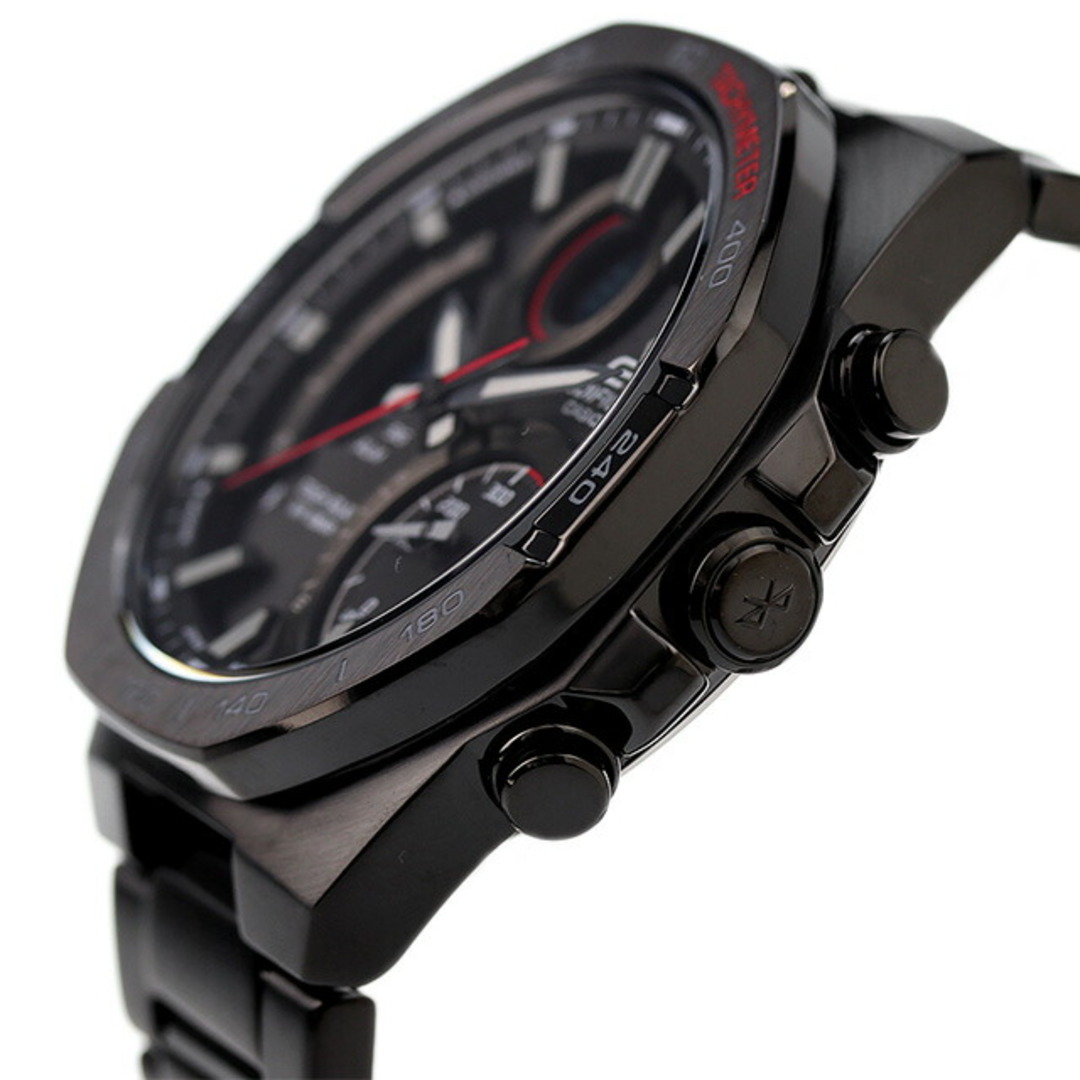 CASIO(カシオ)の【新品】カシオ CASIO EDIFICE 腕時計 メンズ ECB-950DC-1ADR エディフィス ECB-900シリーズ ソーラー ブラックxブラック アナデジ表示 メンズの時計(腕時計(アナログ))の商品写真