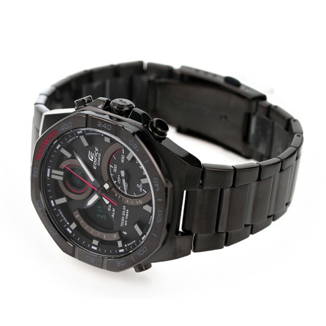 CASIO(カシオ)の【新品】カシオ CASIO EDIFICE 腕時計 メンズ ECB-950DC-1ADR エディフィス ECB-900シリーズ ソーラー ブラックxブラック アナデジ表示 メンズの時計(腕時計(アナログ))の商品写真