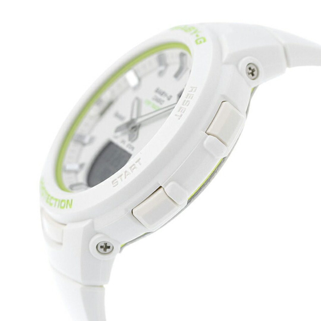 カシオ CASIO Baby-G 腕時計 レディース BSA-B100SC-7ADR ベビーG ジースクワッド クオーツ 液晶/ホワイトxホワイト アナデジ表示 1