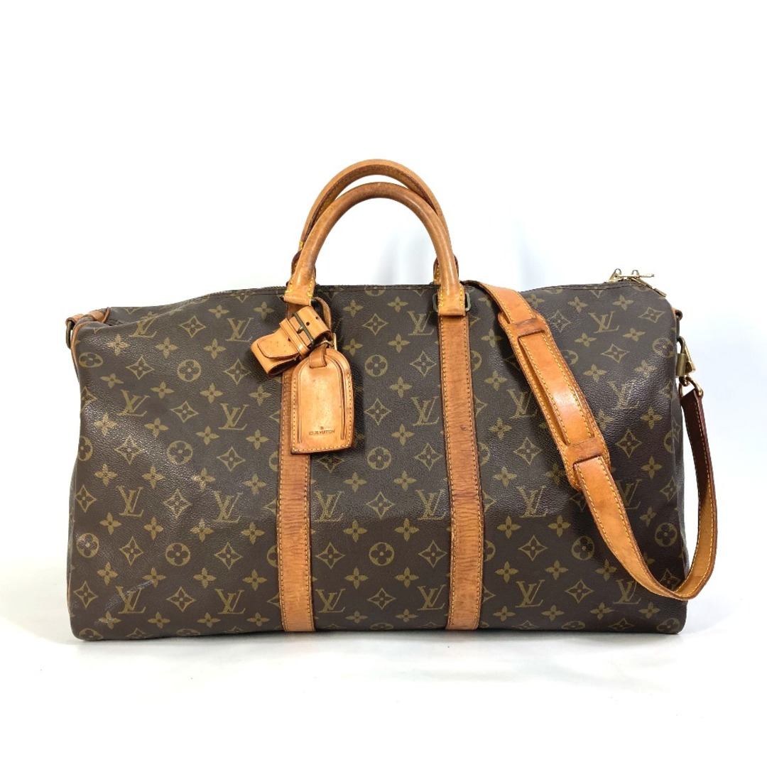 ルイヴィトン LOUIS VUITTON キーポル バンドリエール50 M41416 モノグラム 2WAY ショルダーバッグ カバン ボストンバッグ モノグラムキャンバス ブラウン