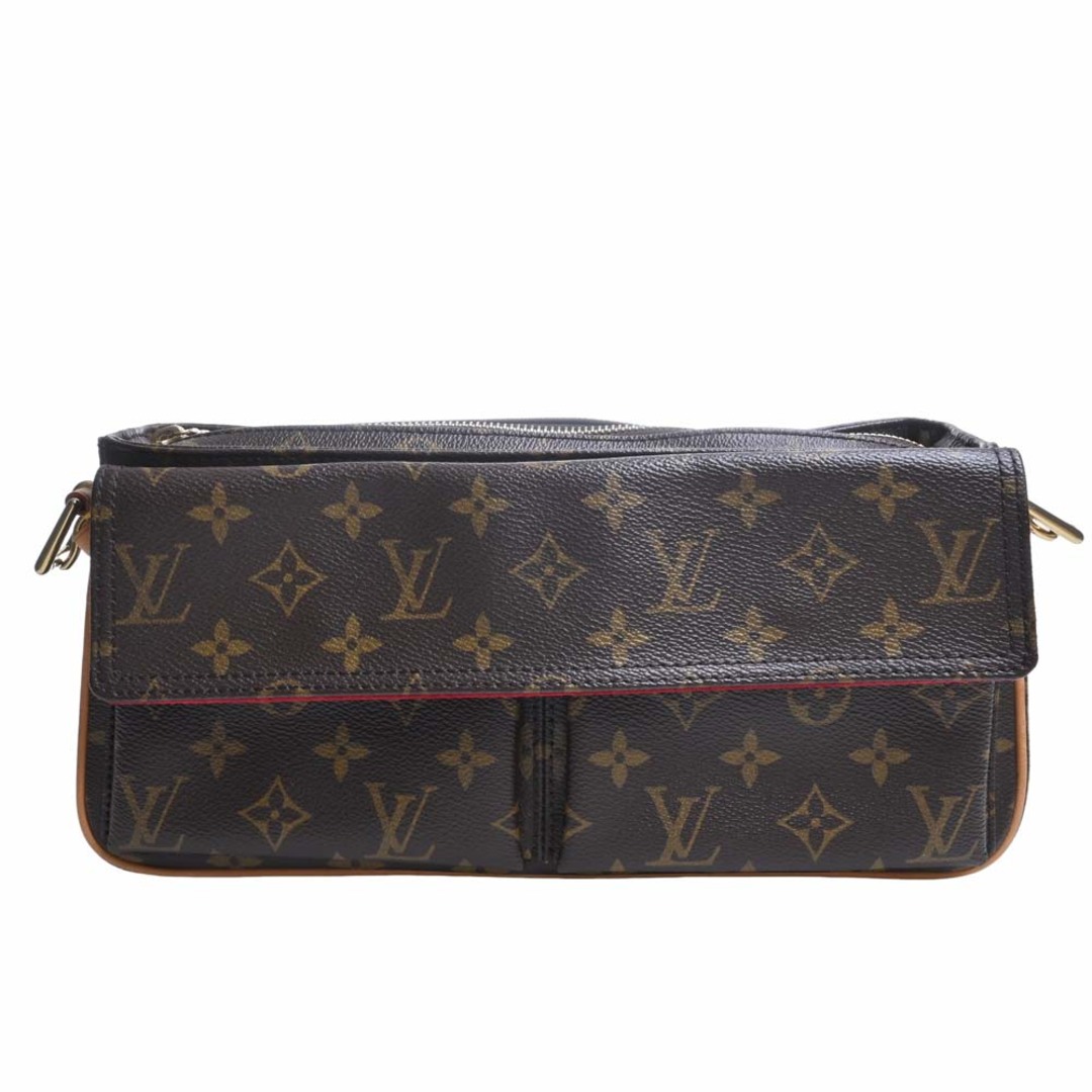 LOUIS VUITTON ルイヴィトン モノグラム ヴィバシテMM ワンショルダーバッグ M51164 ブラウン by