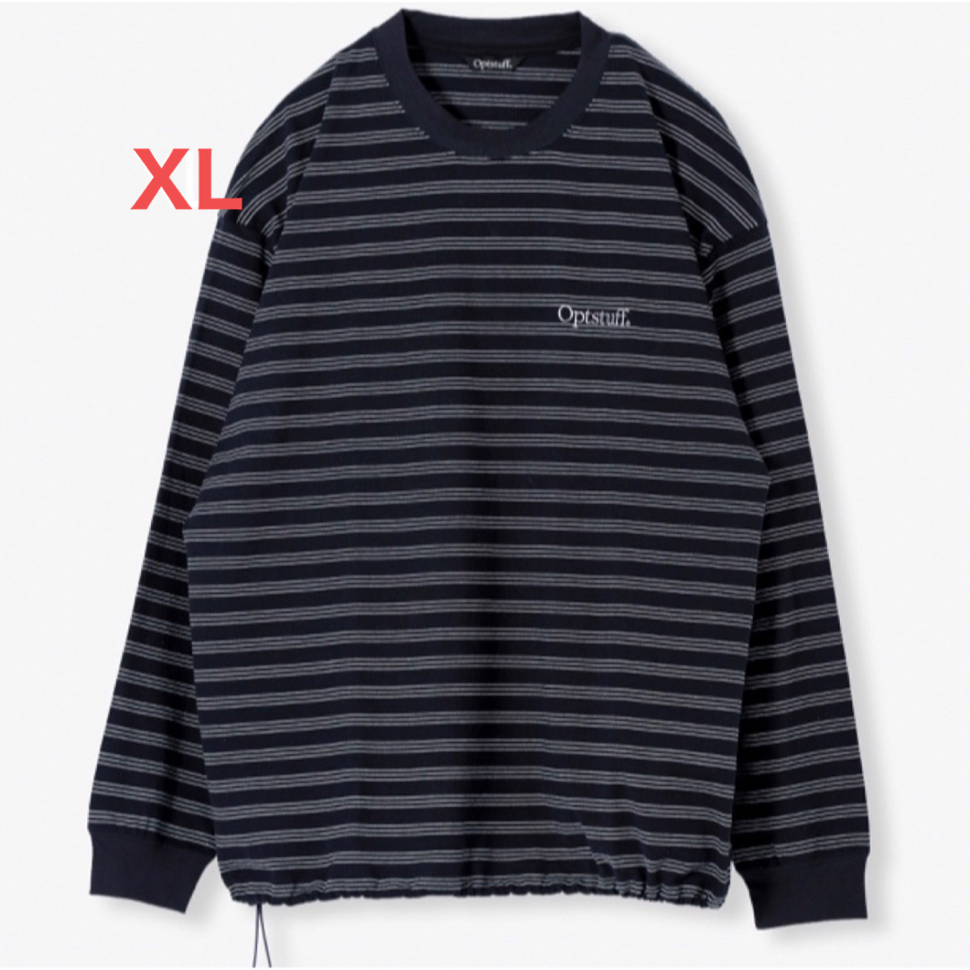 1LDK SELECT(ワンエルディーケーセレクト)のOPTSTUFF DRAWSTRING LONG SLEEVE T-SHIRT メンズのトップス(Tシャツ/カットソー(七分/長袖))の商品写真