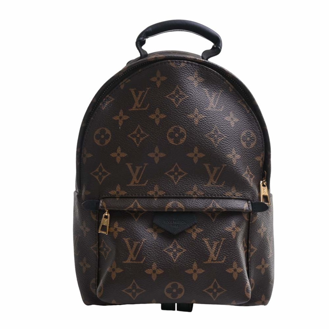 【中古】LOUIS VUITTON ルイヴィトン モノグラム パームスプリングスPM リュックサック バックパック M44871 ブラウン by |  フリマアプリ ラクマ