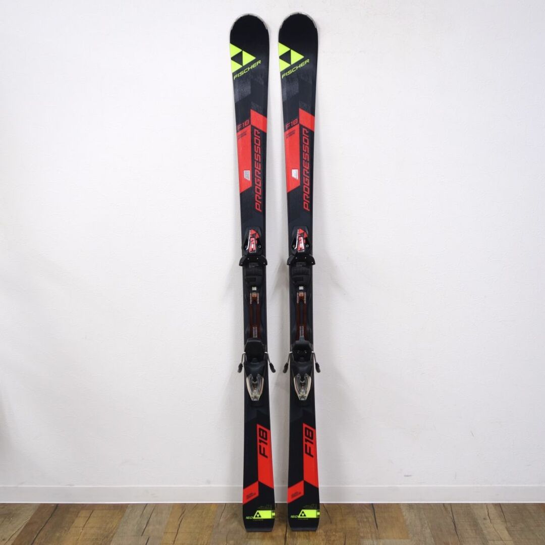 美品 フィッシャー FISCHER PROGRESSOR プログレッサー F18 160cm センター74mm ビンディング RS11 オールラウンド  ゲレンデ スキー アウトドア | フリマアプリ ラクマ