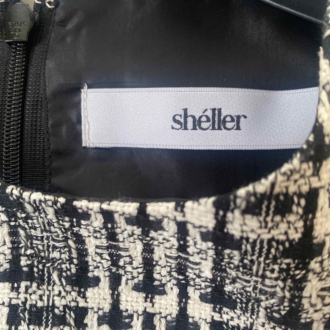 sheller サイドタッククラシカルドレス レディースのワンピース(ミニワンピース)の商品写真