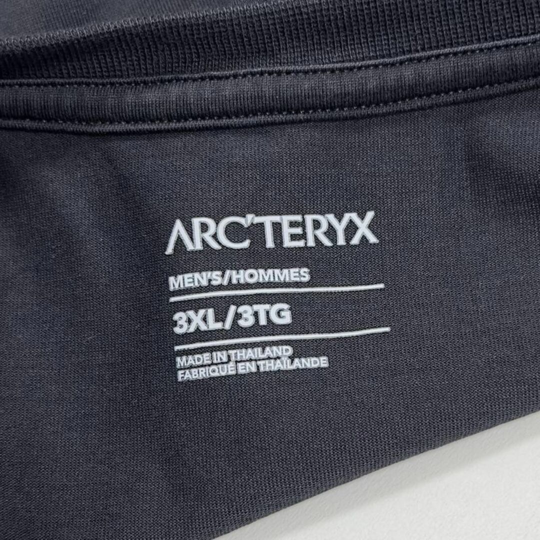 ARC'TERYX(アークテリクス)のARC'TERYX アークテリクス Split SS T-Shirt 3XL 黒 メンズのトップス(Tシャツ/カットソー(半袖/袖なし))の商品写真