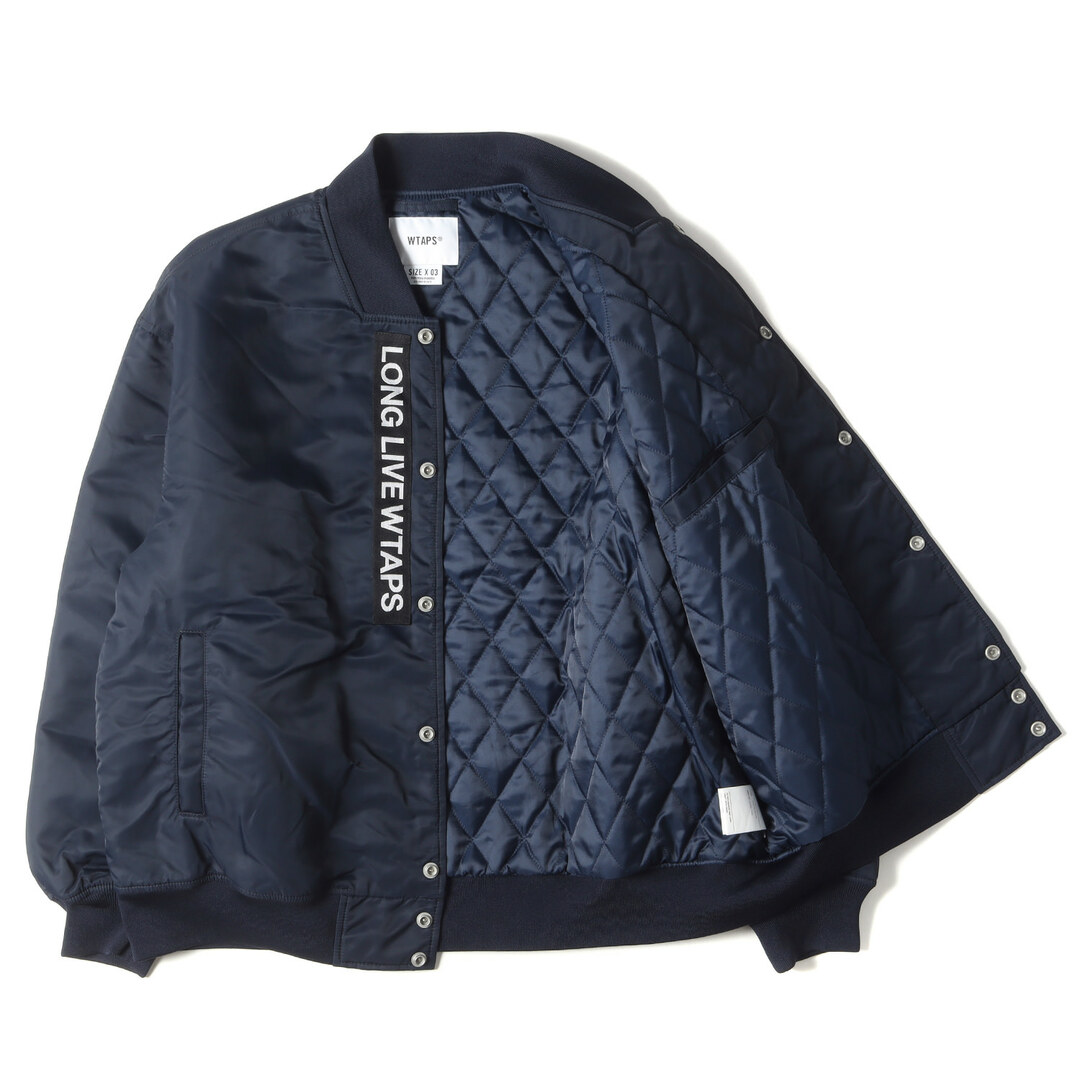 格安！WTAPS 22AW TEAM JACKET UT813 NAVY