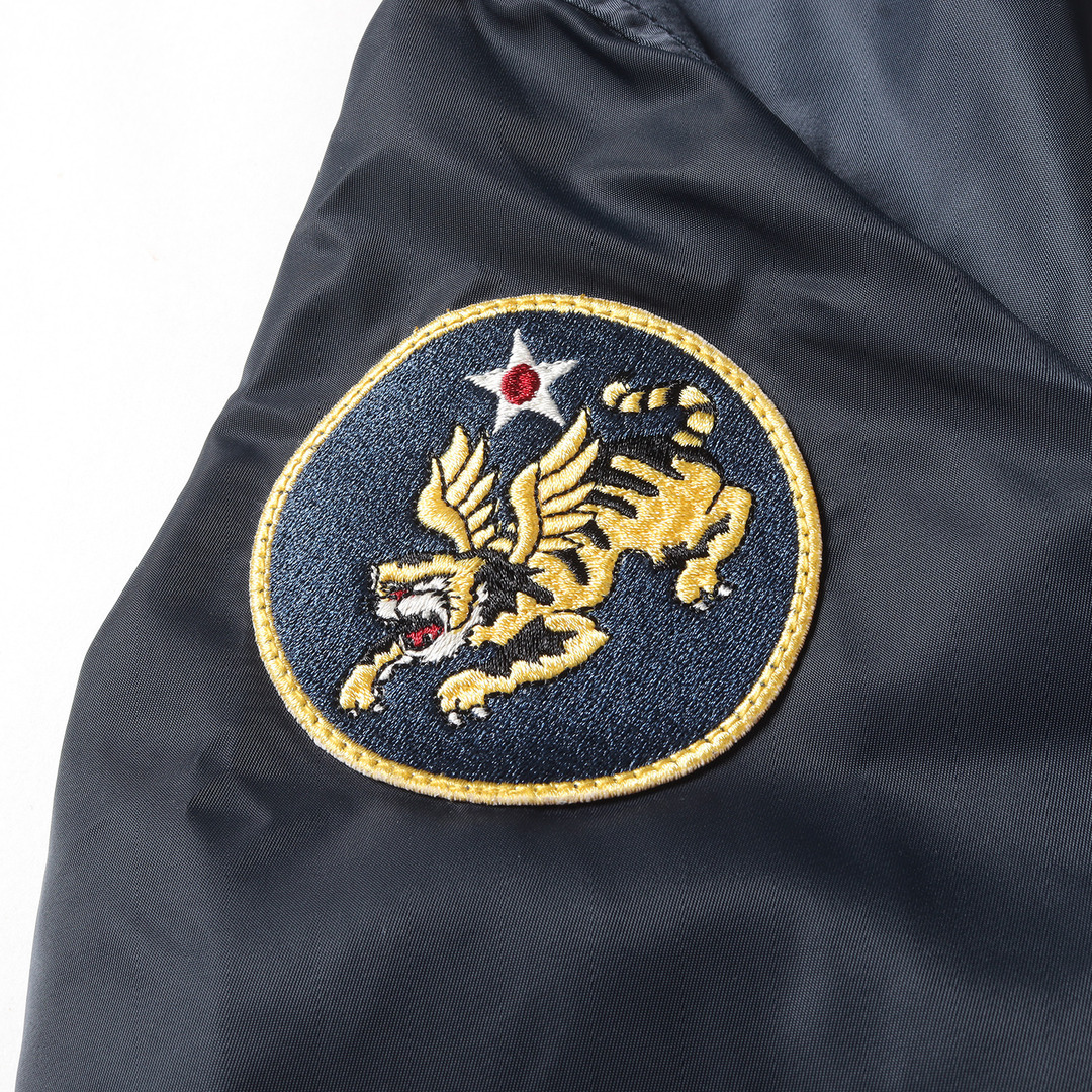 USAF アメリカ空軍　ライトウェイトジャケット　フライトジャケット　刺繍ロゴ