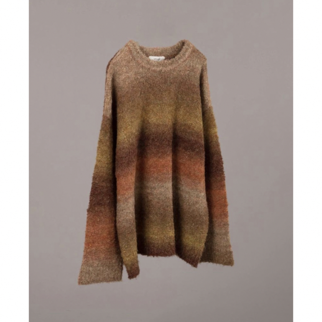 selleglant GRADATION BOUCLE KNIT