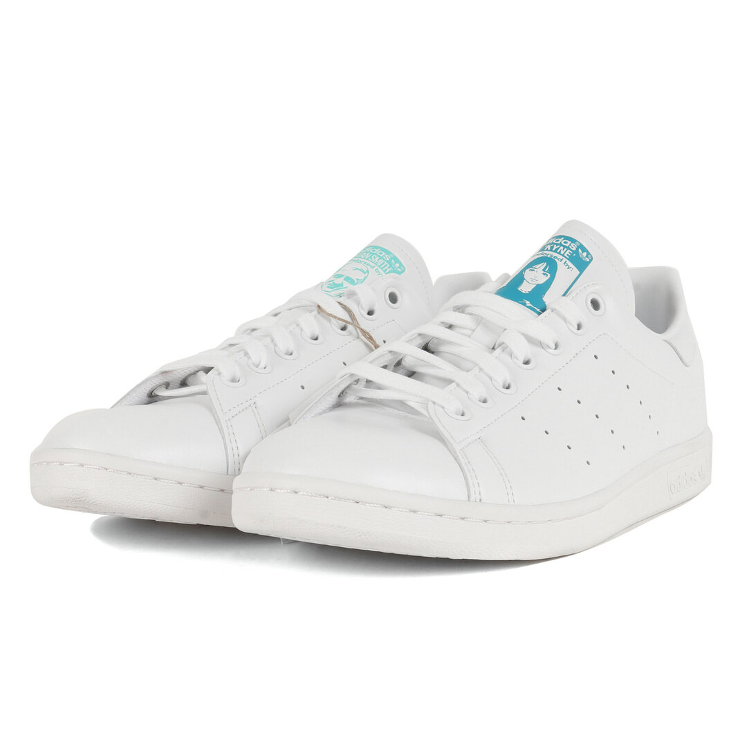 adidas(アディダス)のadidas アディダス サイズ:27.5cm 21SS KYNE STAN SMITH KYNE (GX7690) キネ スタンスミス フットウェアホワイト 白 US9.5 ローカット スニーカー コラボ シューズ 靴【メンズ】 メンズの靴/シューズ(スニーカー)の商品写真