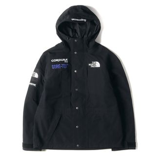 シュプリーム(Supreme)のSupreme シュプリーム ジャケット サイズ:M 18AW THE NORTH FACE ノースフェイス GORE-TEX エクスペディション マウンテン ジャケット Expedition Jacket ブラック 黒 アウター ブルゾン コラボ【メンズ】【中古】(マウンテンパーカー)