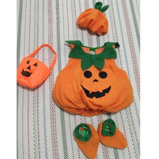 ハロウィン 衣装 キッズ 80サイズ 4点セット 仮装(その他)