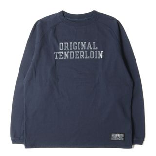 TENDERLOIN テンダーロイン カットソー T-CREW ボーダー クルーネック 長袖 Tシャツ カットソー レッド レッド系