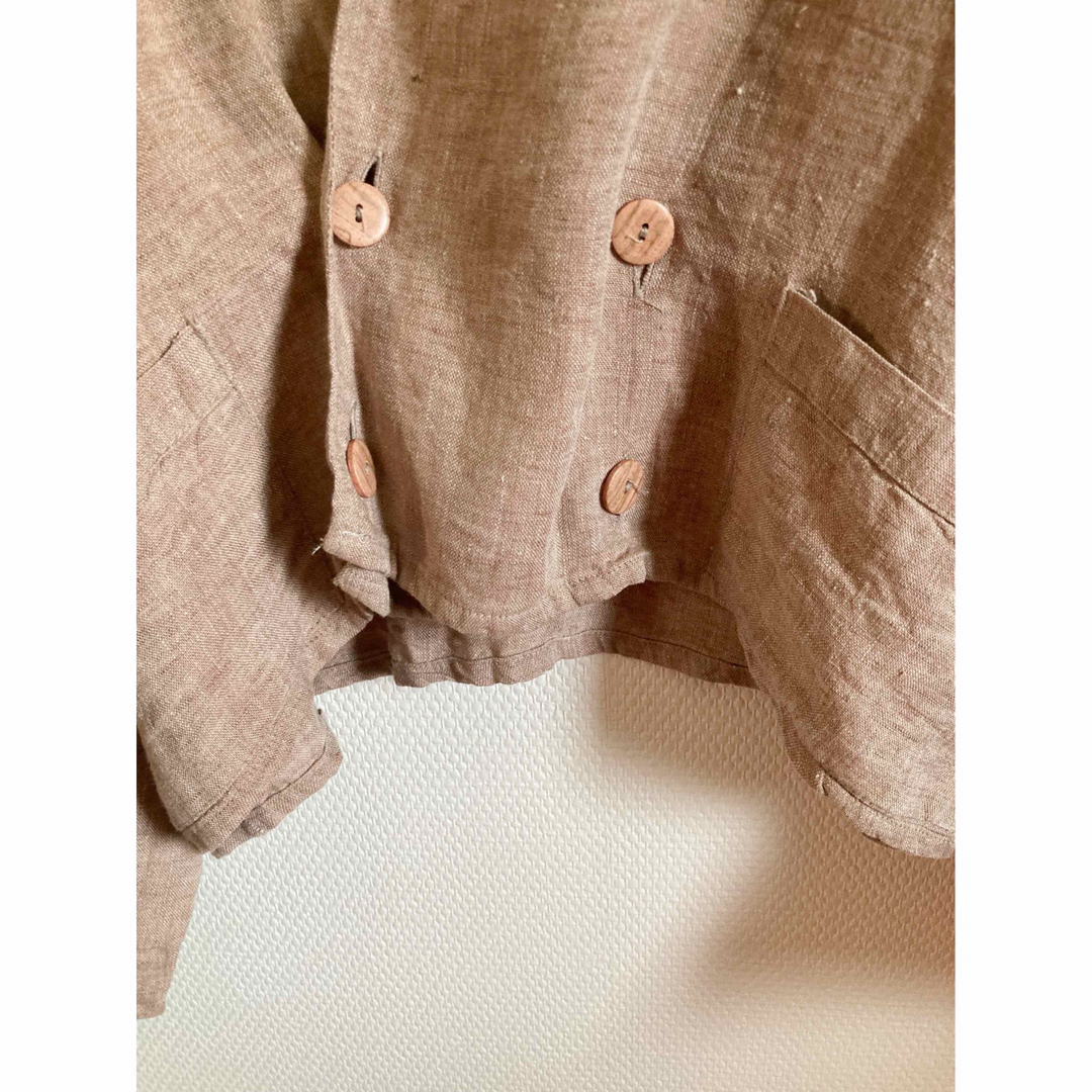 Ralph Lauren(ラルフローレン)の古着　リネンダブル　シャツ　ジャケット　 メンズのジャケット/アウター(テーラードジャケット)の商品写真