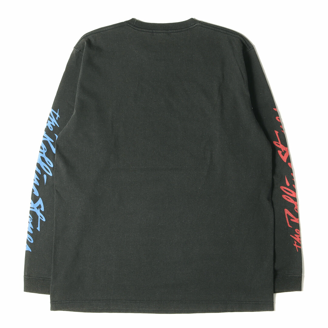 TMT ティーエムティー Tシャツ サイズ:L 21AW THE ROLLING STONES ヘビー ロングスリーブ Tシャツ L/SL TEE ブラック 黒 トップス カットソー 長袖 コラボ【メンズ】 1