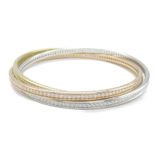 カルティエ(Cartier)のカルティエ スリーバングル ダイヤブレス ブレスレット(ブレスレット/バングル)