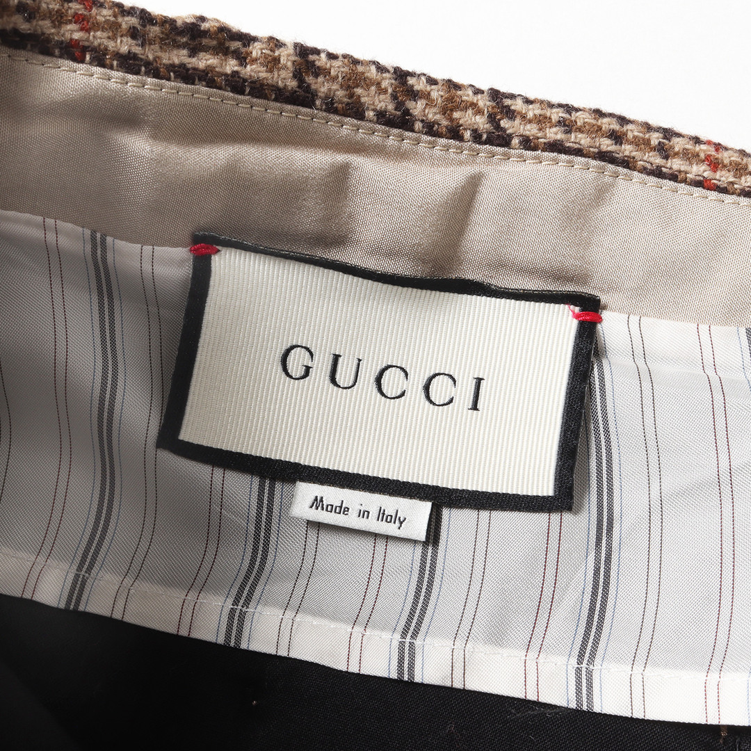Gucci - GUCCI グッチ パンツ サイズ:46 ハウンドトゥース チェック