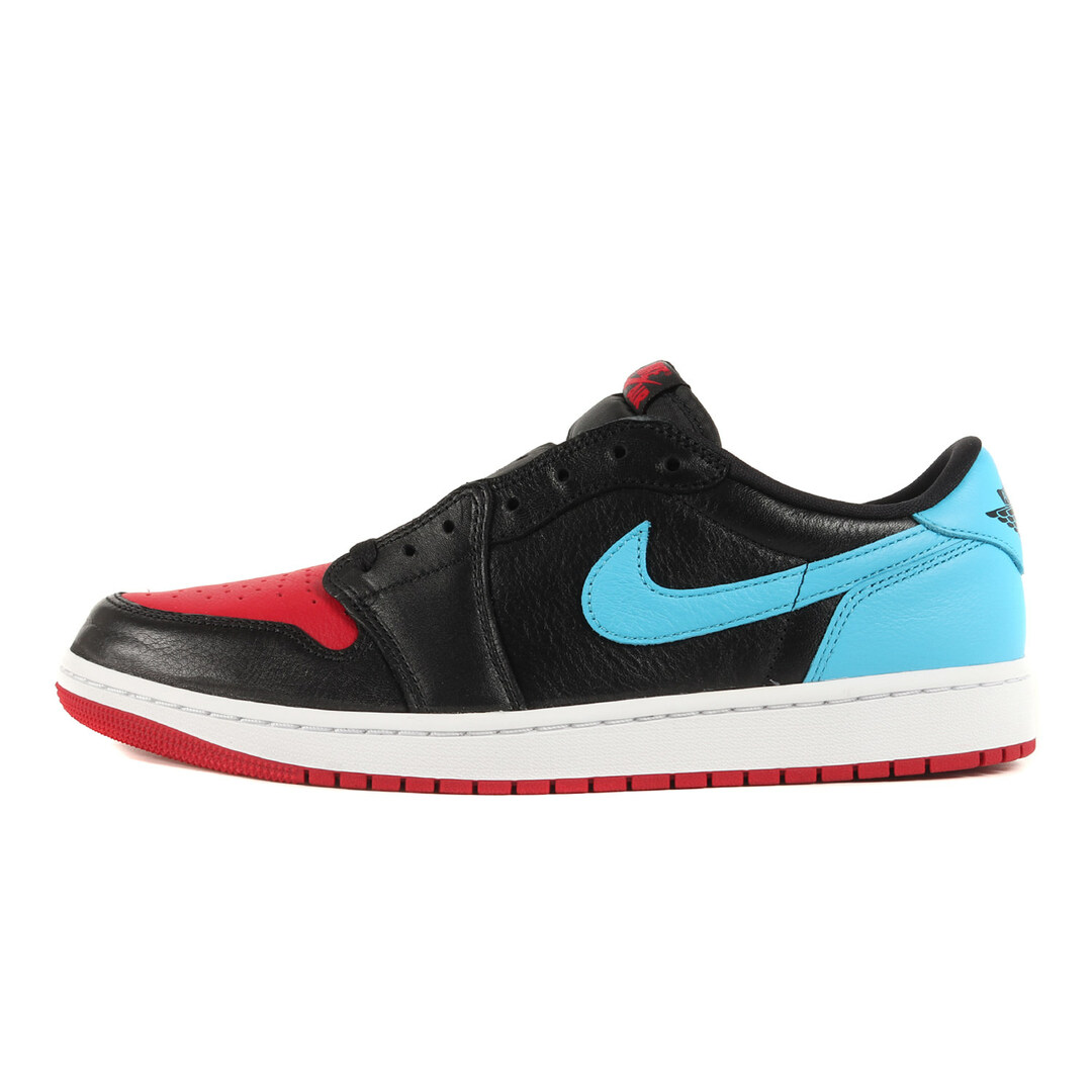 NIKE ナイキ サイズ:29.0cm WMNS AIR JORDAN 1 RETRO LOW OG NC TO CHI (CZ0775-046) 2023年 ウィンズ エアジョーダン1 レトロ ロー ブラック ダークパウダーブルー WMNS US12 ローカット スニーカー シューズ 靴【メンズ】メンズ