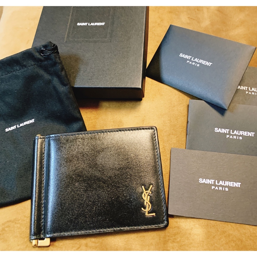 SAINT LAURENT サンローラン イヴ・サンローラン マネークリップ