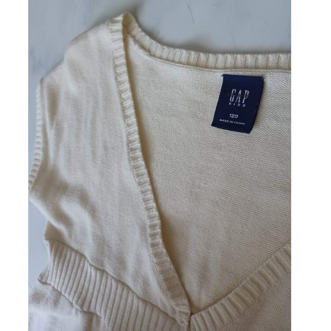 GAP Kids(ギャップキッズ)のニット チュニック ワンピース キッズ/ベビー/マタニティのキッズ服女の子用(90cm~)(ニット)の商品写真