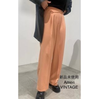 アメリヴィンテージ(Ameri VINTAGE)の未使用♦AMERI TWO STEPS WAIST STRAIGHT PANTS(カジュアルパンツ)