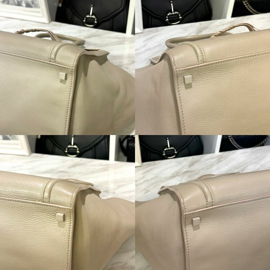 CELINE - 美品☆ セリーヌ ラゲージ ファントム グレージュ CELINE - 美品☆ セリーヌ ラゲージ ファントム グレージュ