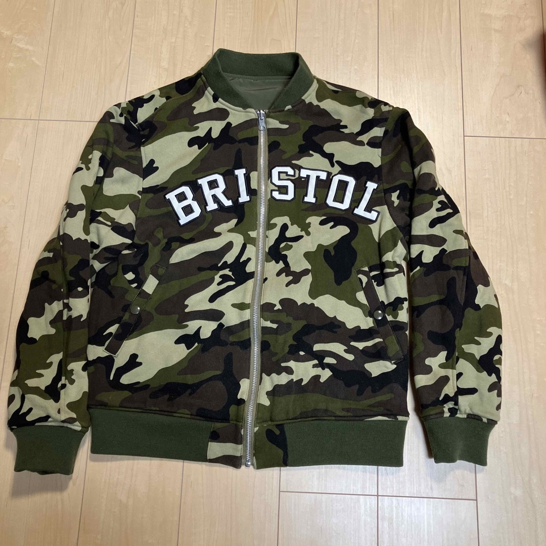 F.C.R.B. 37 STAR REVERSIBLE MA-1 JACKET-