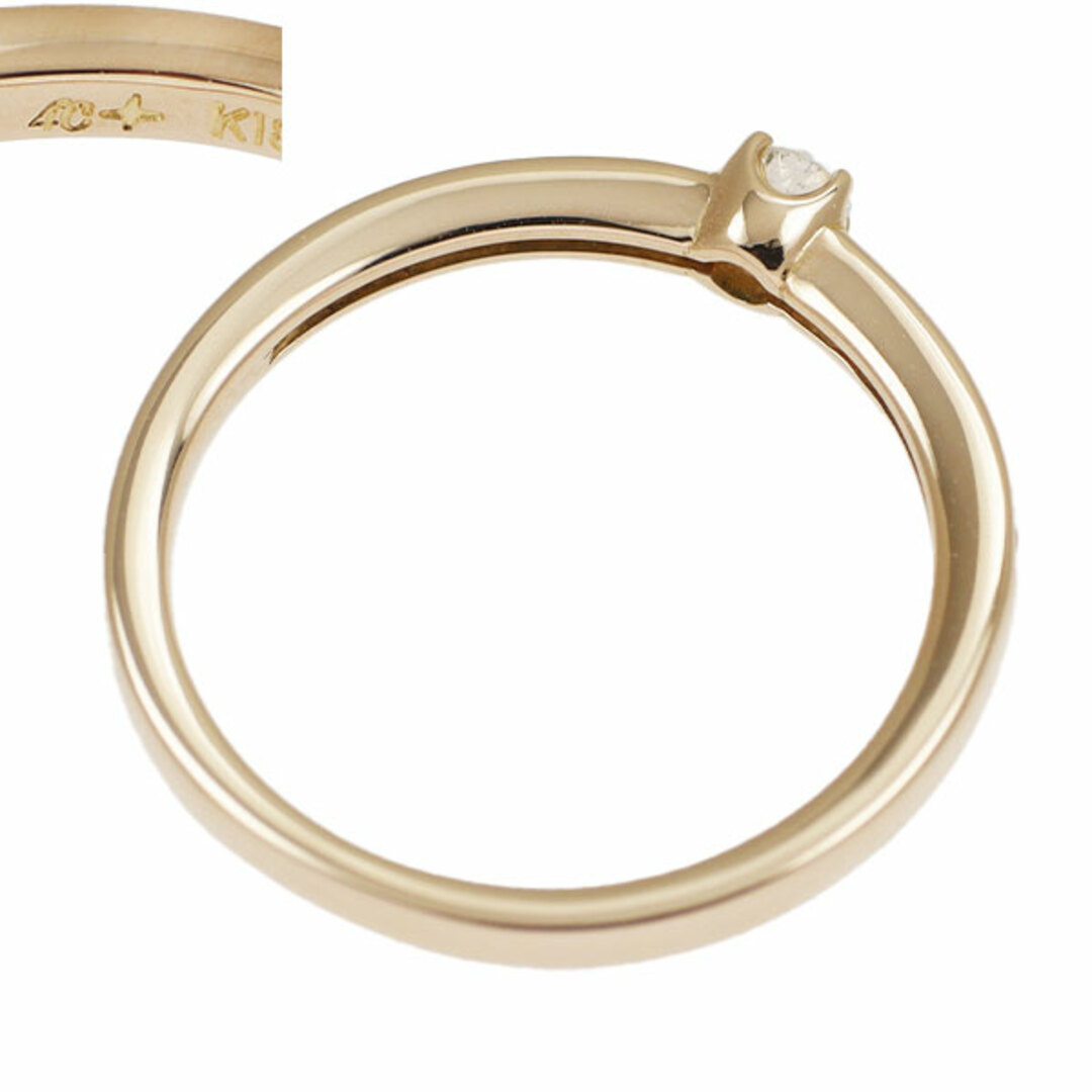 4℃プレジェンス K18PG ダイヤモンド リング レディースのアクセサリー(リング(指輪))の商品写真