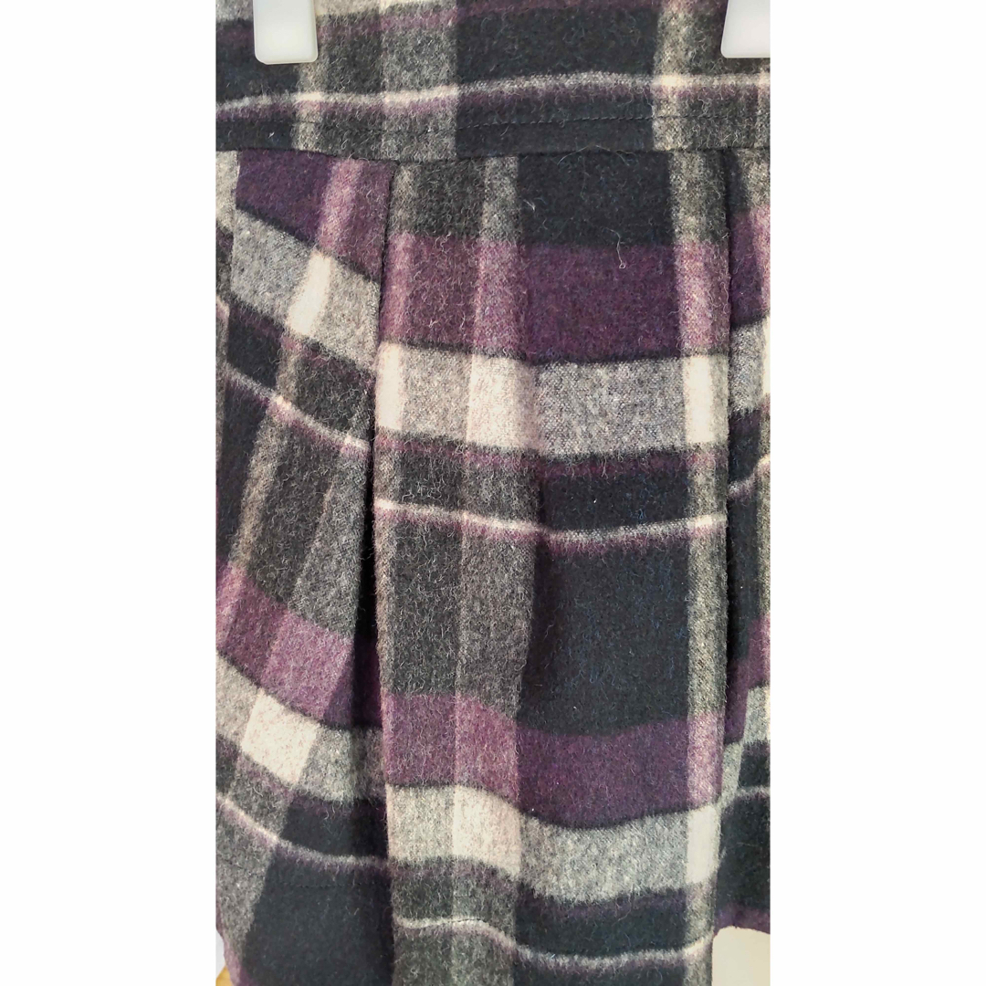 TOMORROWLAND(トゥモローランド)のTOMORROWLAND  MACPHEE  チェックスカート レディースのスカート(ミニスカート)の商品写真