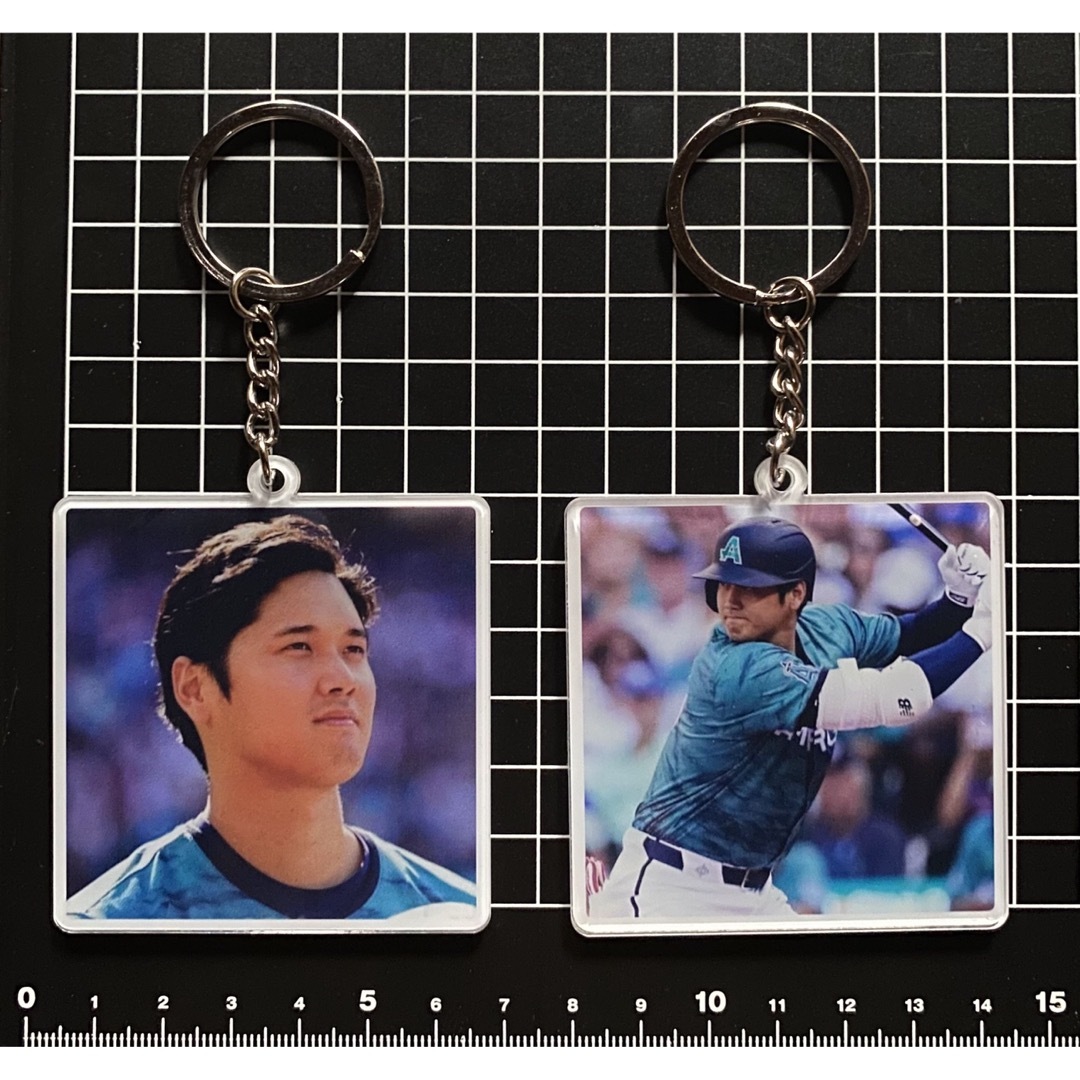 ☆ 新品未使用 エンゼルス 大谷翔平 2023 オールスター キーホルダーの