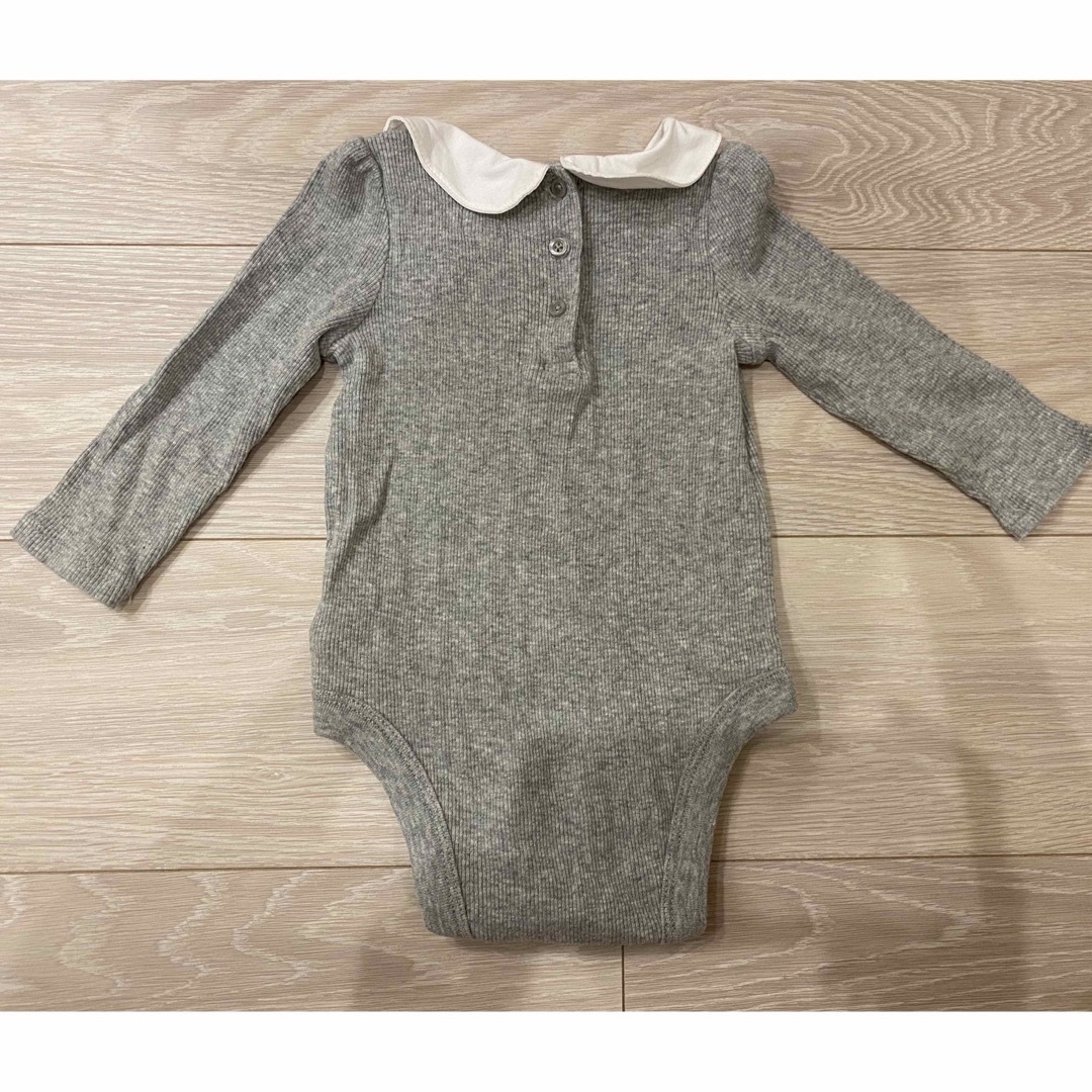 babyGAP(ベビーギャップ)の【baby GAP】襟付きロンパース　6〜12m キッズ/ベビー/マタニティのベビー服(~85cm)(ロンパース)の商品写真