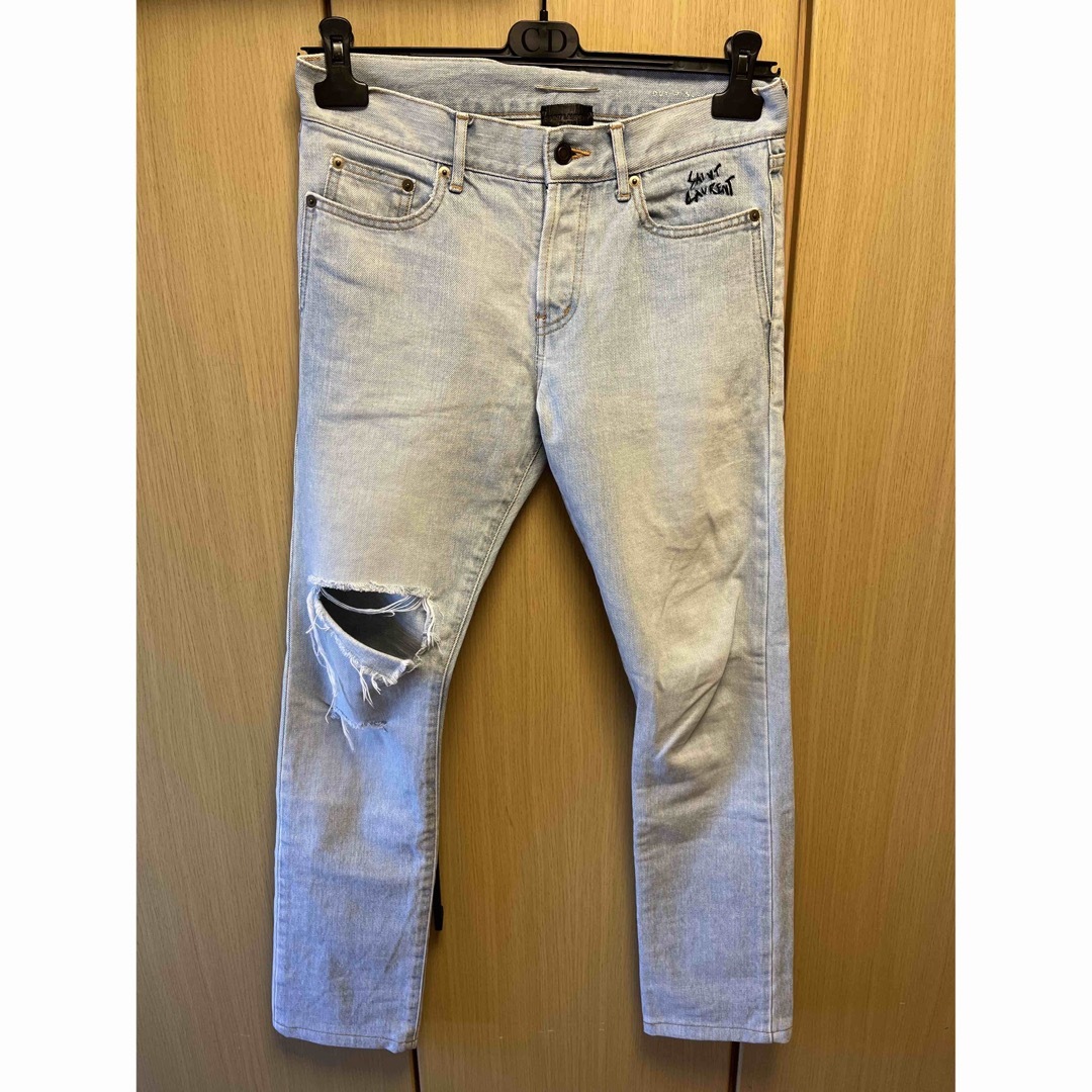 国内正規 18SS Saint Laurent サンローラン クラッシュ デニム | フリマアプリ ラクマ