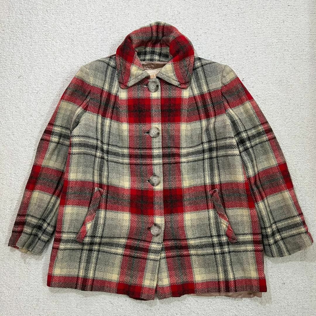 メンズ80s ヴィンテージ PENDLETON ペンドルトン ウールコート チェック柄