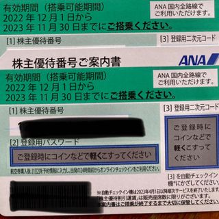 ぴーちゃん様専用　ANA株主優待券　1枚(その他)