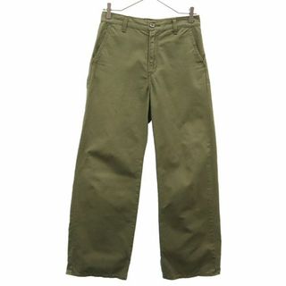 リーバイス(Levi's)のリーバイス DAD CHINO チノパンツ W25 カーキ LEVI'S レディース 【中古】  【231020】(ショートパンツ)