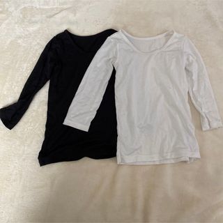 ユニクロ(UNIQLO)の【mili♡miliさま】ヒートテック 90㎝ 2点セット(下着)