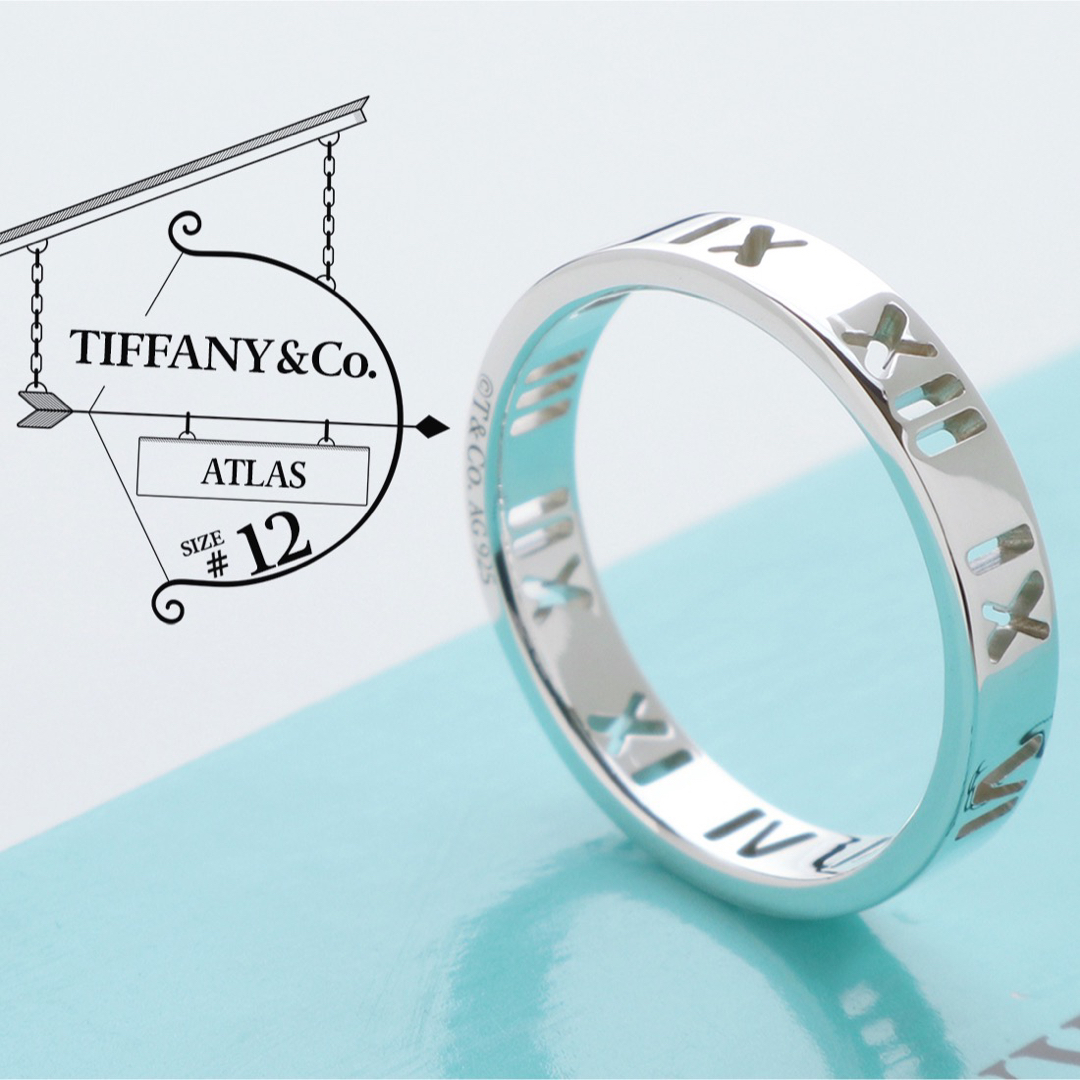 Tiffany & Co. - 極美品 TIFFANY ティファニー アトラス オープン