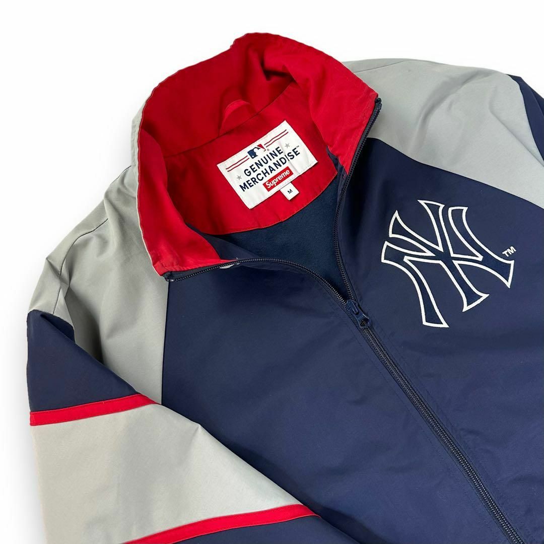 【美品】Supremeヤンキース MLB トラックジャケットマルチカラー M