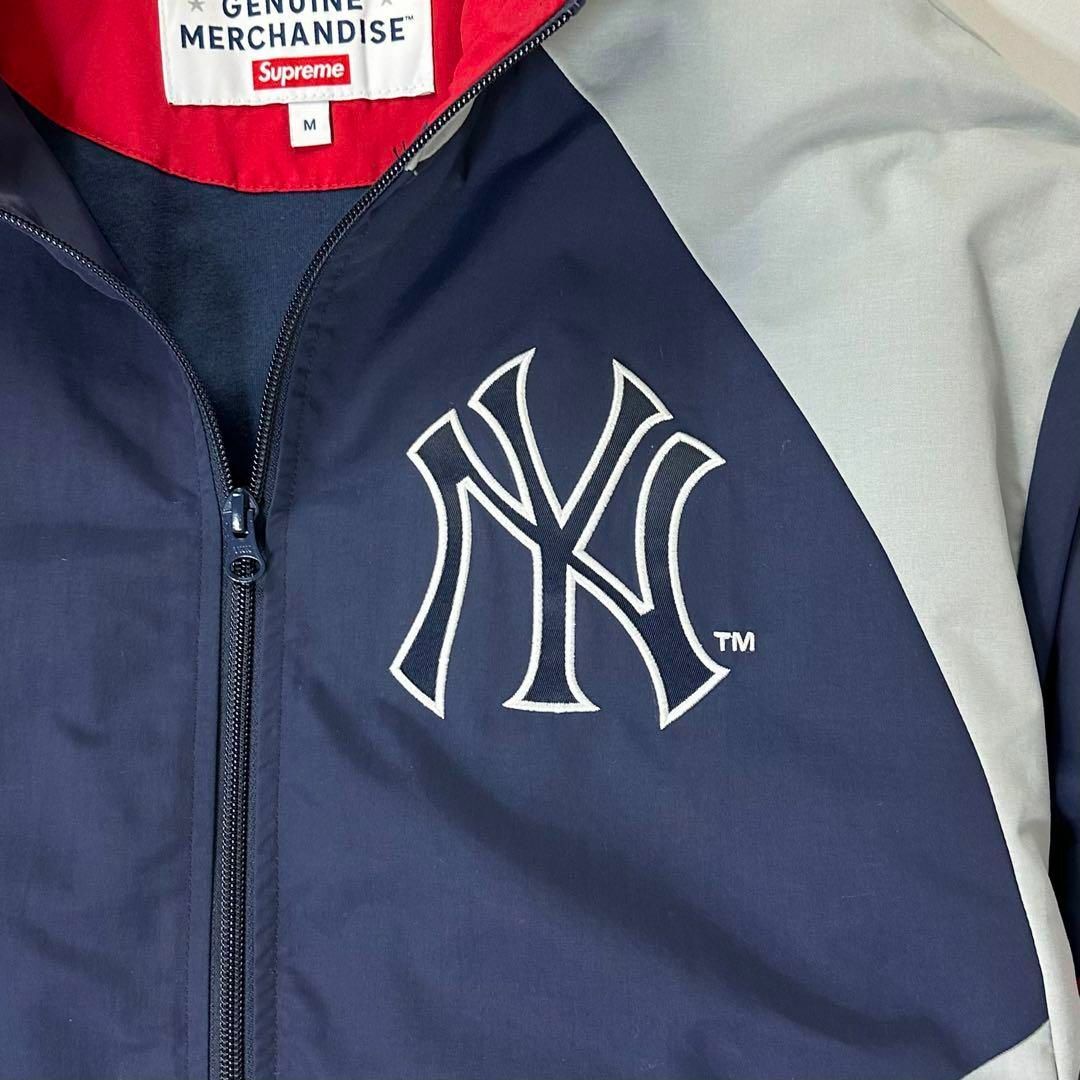 【美品】Supremeヤンキース MLB トラックジャケットマルチカラー M