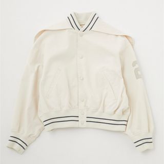 マウジー(moussy)のHOODED VARSITY ジャケット(ブルゾン)