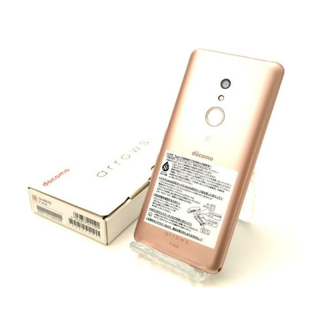 arrows(アローズ)のSIMロック解除済み arrows Be4 F-41A 32GB ゴールド docomo Bランク 本体【ReYuuストア】 スマホ/家電/カメラのスマートフォン/携帯電話(スマートフォン本体)の商品写真