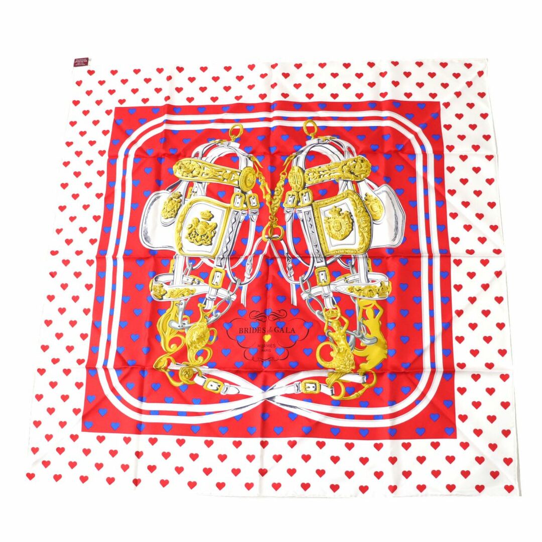 France製  HERMES  silk scarf   カレ90  ※箱付き古着女子