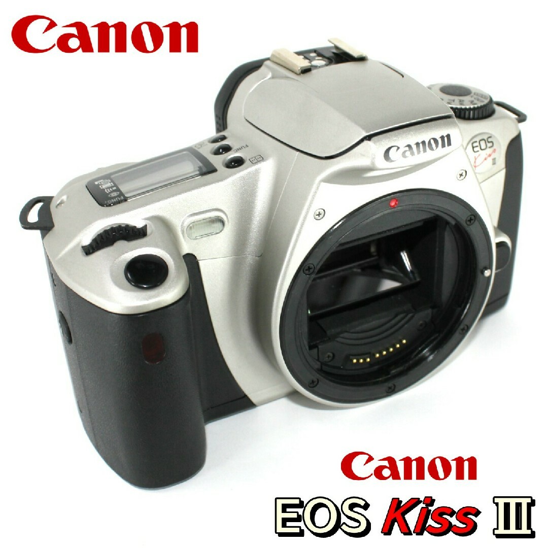 Canon  EOS KissⅢ 一眼レフフィルムカメラ✨完動美品✨付属品あり！カメラ