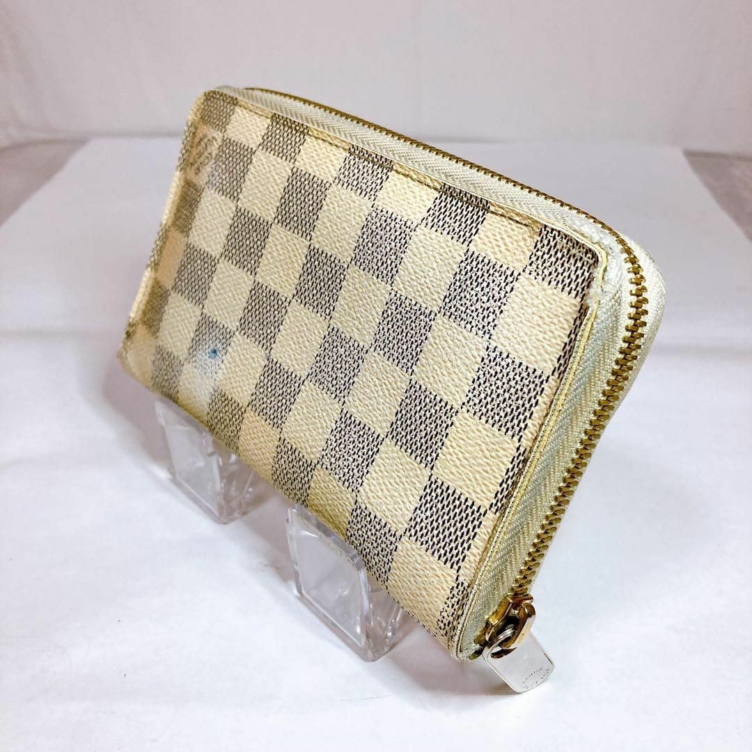 ジャンク品！LOUIS VUITTON ダミエアズール ジッピーウォレット