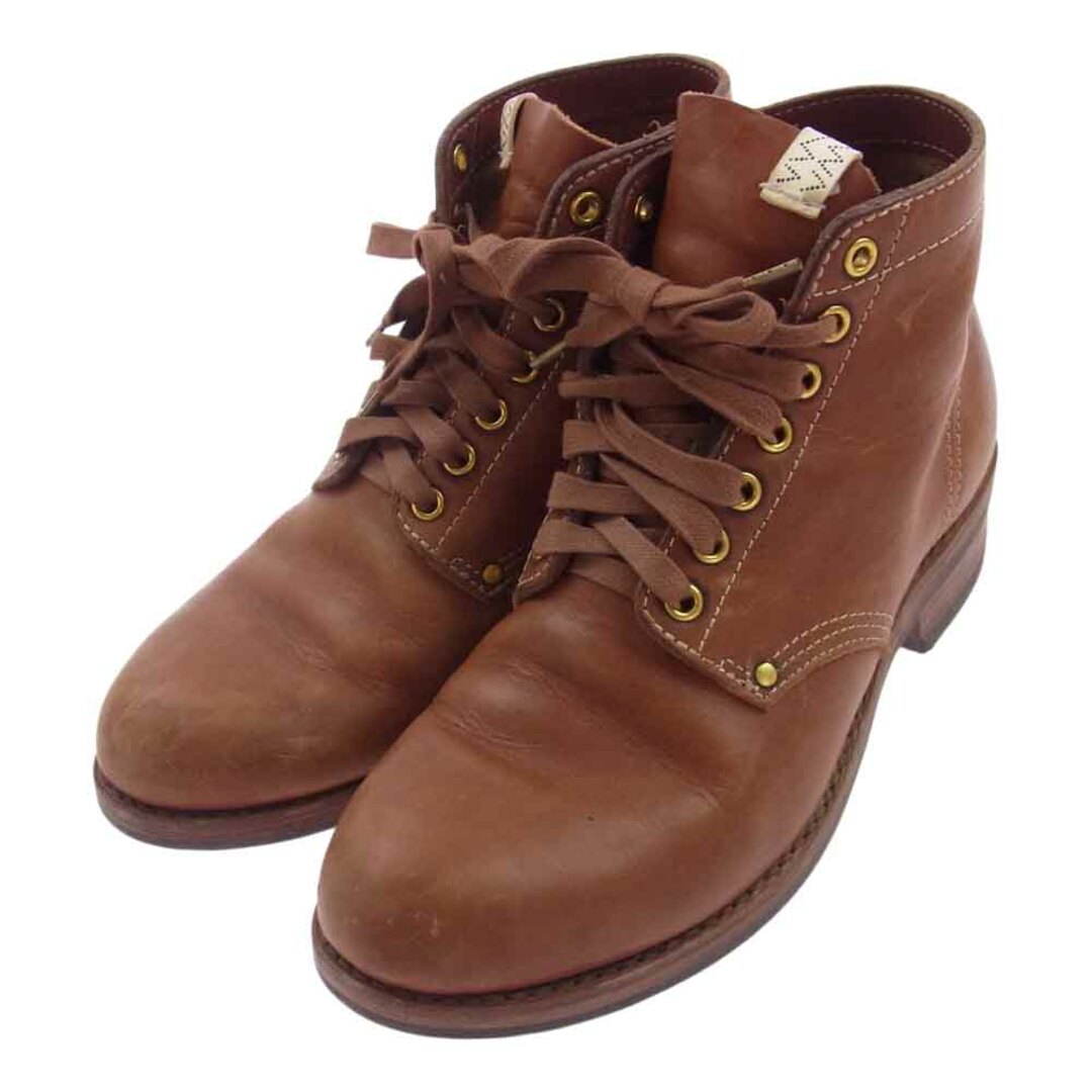 VISVIM(ヴィスヴィム)のVISVIM ビズビム ブーツ 18AW 0118402002002 BRIGADIER BOOTS-FOLK F.I.L. ブリガディア ブーツ ブラウン系 27㎝【中古】 メンズの靴/シューズ(ブーツ)の商品写真