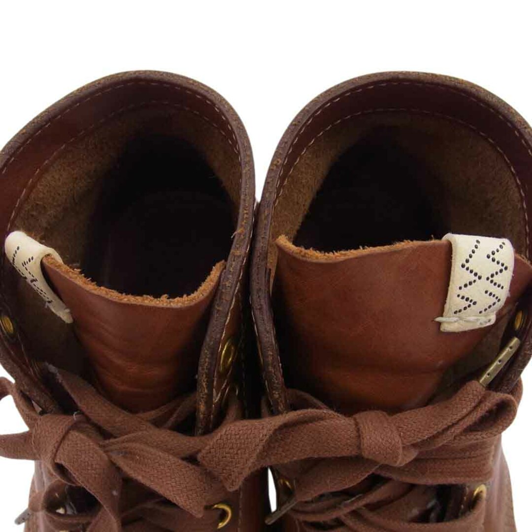 VISVIM(ヴィスヴィム)のVISVIM ビズビム ブーツ 18AW 0118402002002 BRIGADIER BOOTS-FOLK F.I.L. ブリガディア ブーツ ブラウン系 27㎝【中古】 メンズの靴/シューズ(ブーツ)の商品写真