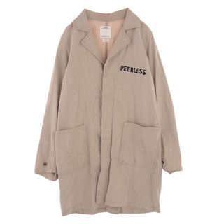 ヴィスヴィム(VISVIM)のVISVIM ビズビム コート 18AW 0118205013014 PEERLESS SHOP COAT ピアレス ショップ コート ライトベージュ系 1【中古】(その他)