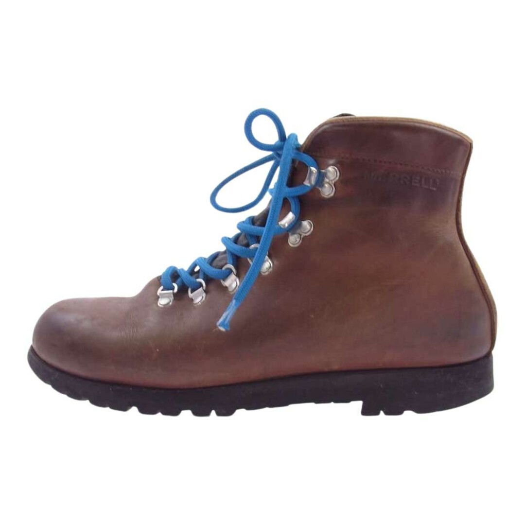 MERRELL(メレル)のMERRELL メレル ブーツ WBS730927 6ホール ビブラムソール トレッキングブーツ ブラウン系 10【中古】 メンズの靴/シューズ(ブーツ)の商品写真